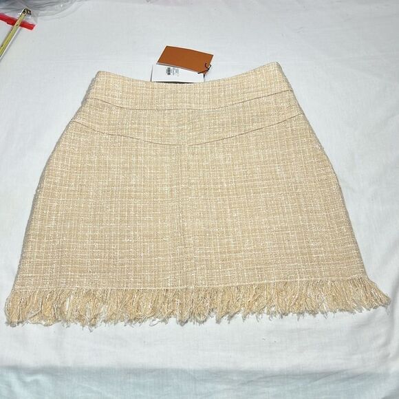 Rodebjer Canvas Thando Fringe Mini Skirt New Size Small - Picture 7 of 10